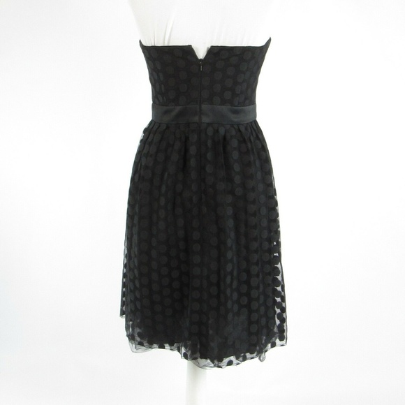 Black WHITE HOUSE BLACK MARKET corset dress 4 - Picture 7 of 8